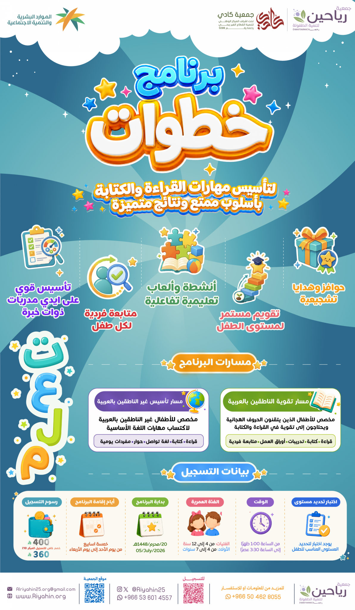 جمعية رياحين لتنمية الطفولة